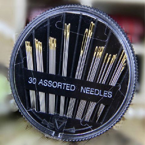 30 gold tail needle / sewing needle / Hand Sewing Needles Embroidery Mending Craft Quilt Sew Case ► Photo 1/1