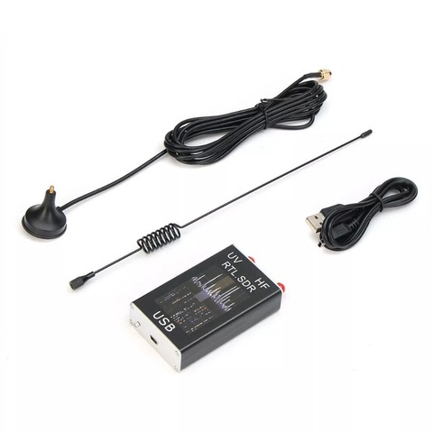 100KHz-1.7GHz Full Band UV HF RTL-SDR USB Tuner Receiver R820T+8232U Ham Radio ► Photo 1/1