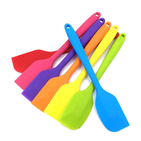 Kitchen Silicone Cream Butter Cake Spatula Mixing Batter Scraper