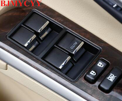 BJMYCYY Car window lift switch decoration sequins for Toyota Camry 2015 auto accessories car styling ► Photo 1/5