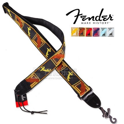 Fender 2 Inch Monogrammed Strap Electric Guitar Strap with 5 colors ► Photo 1/6