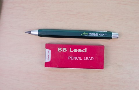 5.6mm Mechanical Pencil  2B 4B 6B 8B  and 5.6mm Mechanical Penci lead refill  Sketching Pencil ► Photo 1/5