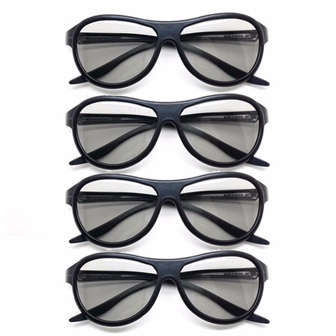 4pcs/lot Replacement AG-F310 3D Glasses Polarized Passive Glasses For LG TCL Samsung SONY Konka reald 3D Cinema TV computer ► Photo 1/6
