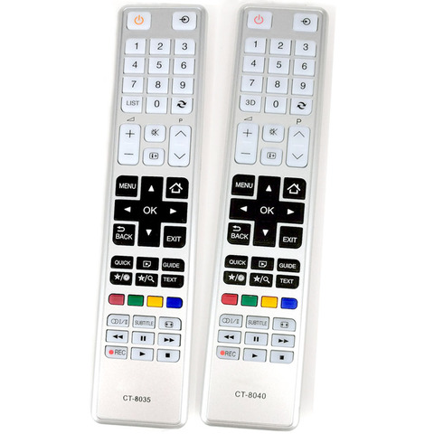 New Replace Remote Control CT-8035 CT-8040 For TOSHIBA TV 48T5445DG 40L5435DG 40L5443DG Remoto Controller ► Photo 1/4