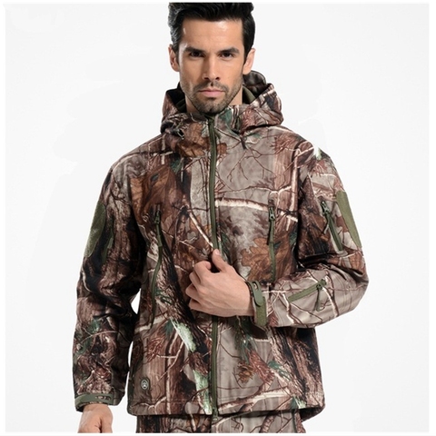 New 2016 TAD Gear Tactical Softshell Camouflage Outdoor HIiking Jacket Men Army Sport Waterproof Hunting Clothes Military Jacket ► Photo 1/6