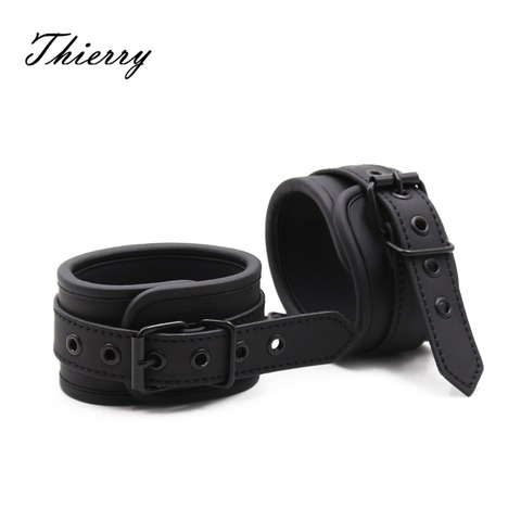 Thierry Sexy Adjustable PU Leather Handcuff Ankle Cuff Restraints Bondage Sex Toy Restraints Sex Bondage Exotic Accessories - Price history & Review | AliExpress Seller - XXX CLUB Store | Alitools.io Thierry Sexy Adjustable PU Leather Handcuff Ankle Cuff Restraints Bondage Sex Toy Restraints Sex Bondage Exotic Accessories - Price history & Review | AliExpress Seller - XXX CLUB Store | Alitools.io