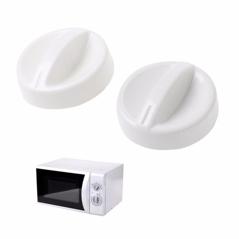 2Pcs Universal Microwave Oven Plastic Spool Rotary Knob Timer Control Switch New 2022 ► Photo 1/6