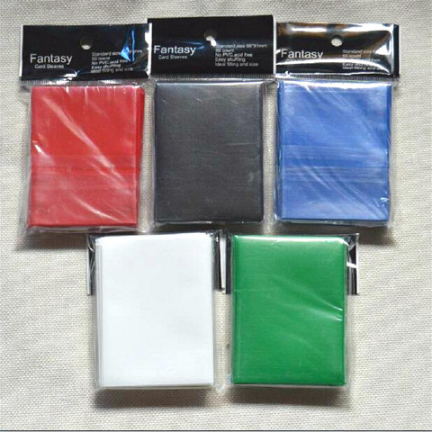 66x91mm 100pcs/lot color Matt Board Games Cards Sleeves protector for magical game the gathering card shield TCG collectioncards ► Photo 1/6