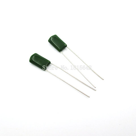 50PCS/LOT 2A104J 2A104 100V 0.1UF 100nF Polyester Film Capacitor Capacitance ► Photo 1/1