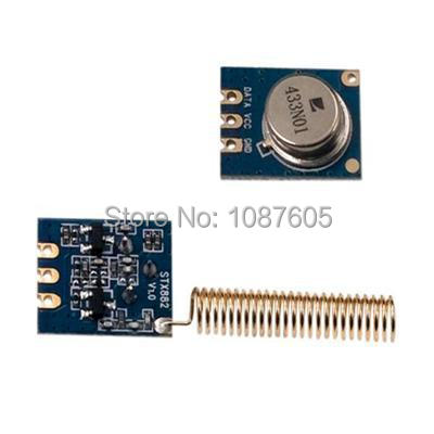 2pcs/lot 433MHz 315MHz Wireless ASK RF Transmitter Module - STX882 ► Photo 1/1