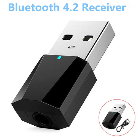 1pc USB Bluetooth 4.2 Stereo Audio Receiver For PC MP3 MP4 Speaker Headphone ► Photo 1/6