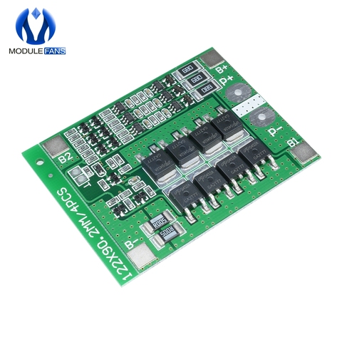 3S 25A Li-ion 18650 BMS PCM Battery Short Circuit Protection Board Module With Balance For Li-ion Lipo Battery Cell Pack ► Photo 1/6