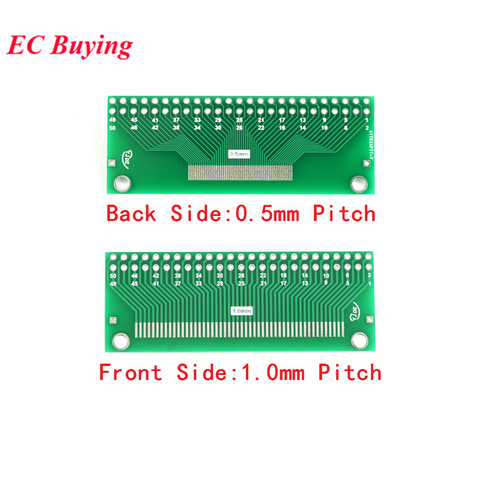 5Ppcs 50P 0.5mm 1mm Adapter Converter Plate FFC FPC to DIP 2.54MM Pitch TFT LCD Socket Converter Board Adapter Plate ► Photo 1/3