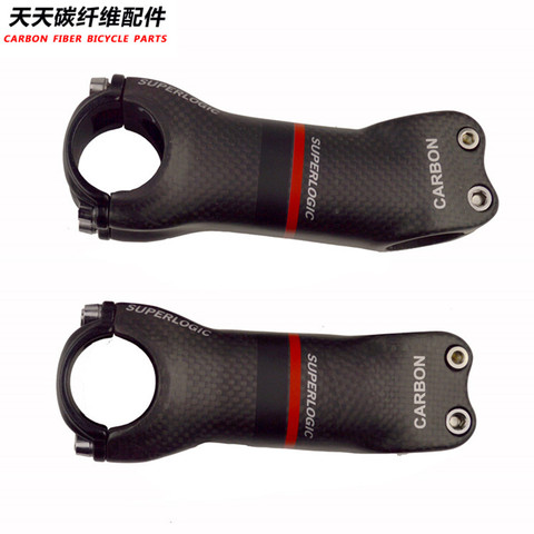 Full superlogic carbon fiber mountain bike road  bicycle accessories  MTB stem  17degree 3k finish 70-130mm cycling parts ► Photo 1/1