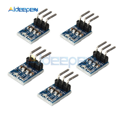 5Pcs/lot AMS1117-3.3 LDO 800MA DC 5V to 3.3V Step-Down Buck Power Supply Module Converter DC 4.2 V-10V 5V to 3.3V ► Photo 1/6