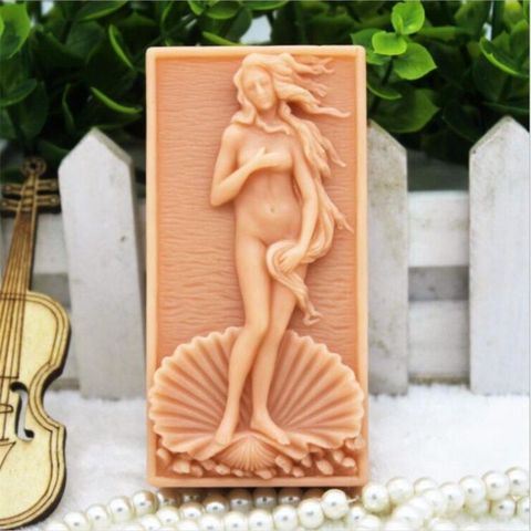 Grainrain The Birth of Venus Silicone Soap Bar Mold Handmade Craft Candle Resin Mold ► Photo 1/2