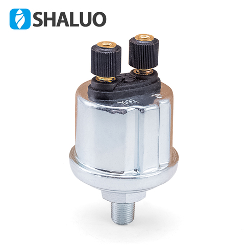 Universal VDO Oil Pressure Sensor 0 to 10 Bars 1/8NPT Diesel generator part 10mm stainless crew plug Alarm pressure sensor ► Photo 1/6
