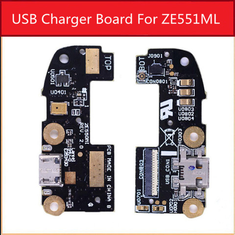 Hot Sale Genuine USB Charging Microphone PCB Connector Port Jack Board For Asus Zenfone 2 ZE551ML Z550ML 5.5