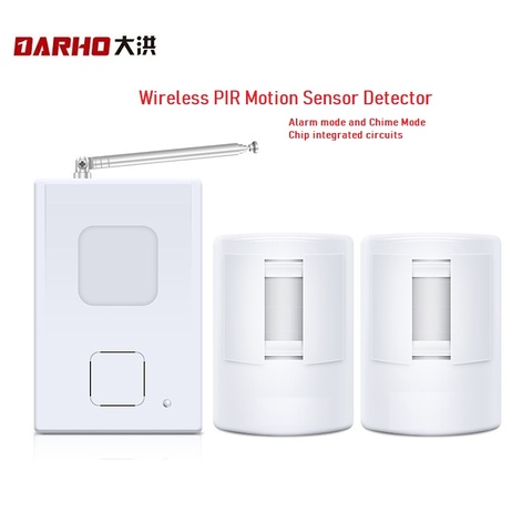 Darho Welcome Device Shop Store Welcome Chime Wireless Infrared IR Motion Sensor Door bell Alarm Entry Doorbell Reach 300m ► Photo 1/6