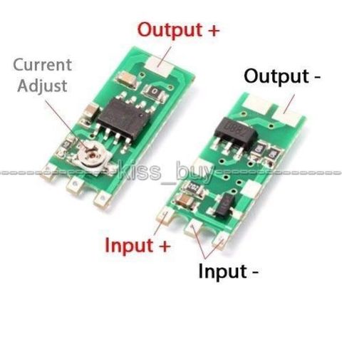 650nm 532nm 780nm 808nm 980nm RED GREEN Laser Diode LD Drive board Adjustable  3.0 -4.5V constant current ► Photo 1/2