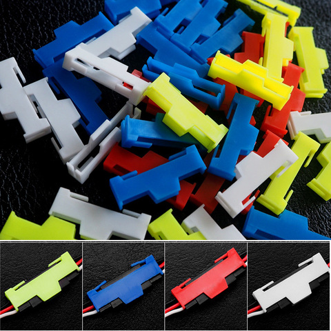 50pcs/lot Servo Extension Cable Buckle Clip Plastic Servos Cord Fastener Jointer Plugs Fixing Holder for DIY RC Airplane Parts ► Photo 1/6