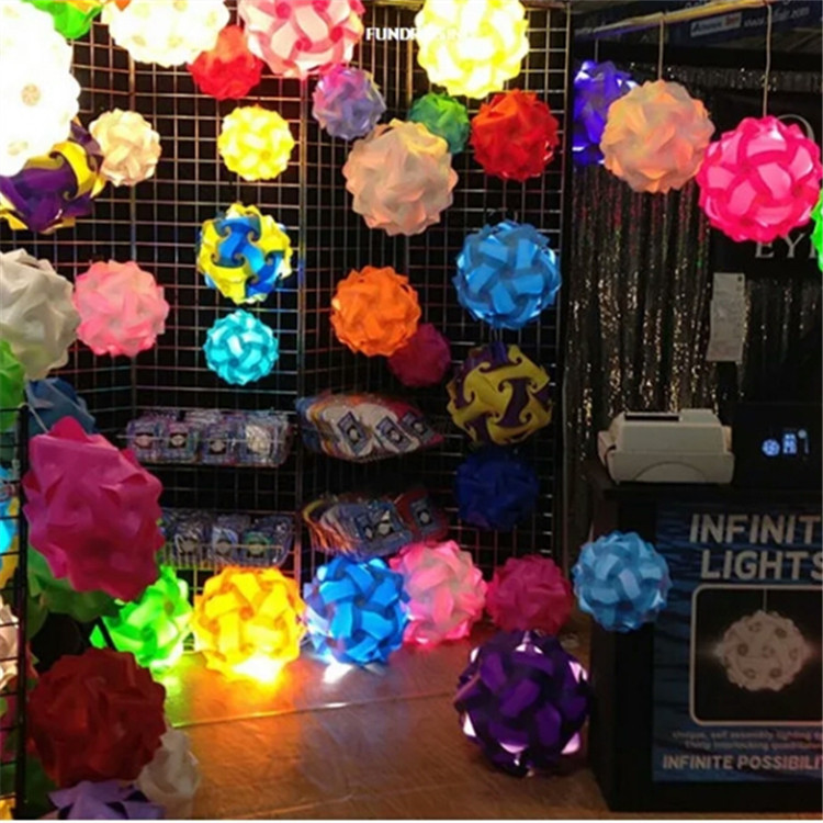 Aliexpress Er Lighting Professor, Multi Coloured Plastic Chandelier