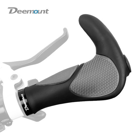 Deemount Comfy Bicycle Grips TPR Rubber Integrated MTB Cycling Hand Rest Mountain Bike Handlebar Casing Sheath Shock Absorption ► Photo 1/6