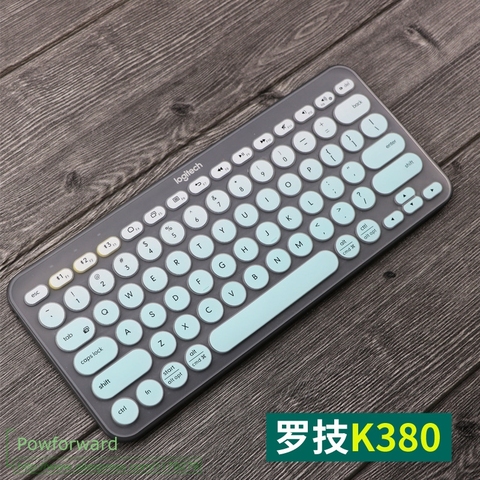Silicone Keyboard Cover Protective film  For logitech K380 K 380 multi-device Bluetooth keyboard mechanical skin Protector ► Photo 1/6