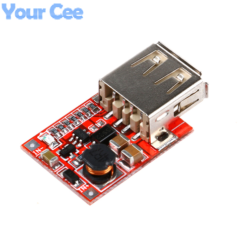 DC-DC Converter Output Step Up Boost Power Supply Module 3V to 5V 1A USB Charger For Phone MP3 MP4 96% Efficiency ► Photo 1/5