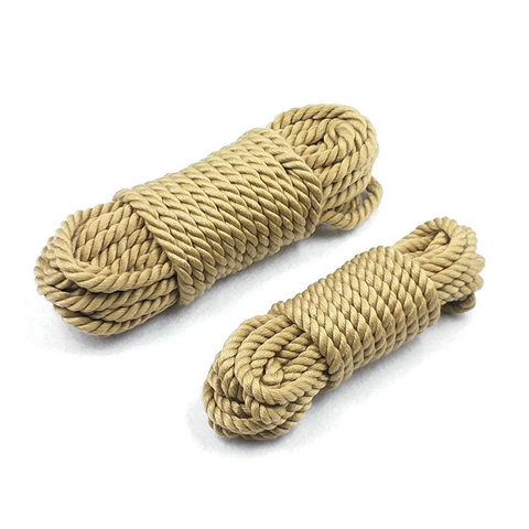 BDSM Sex Toys Cotton Rope Bondage Handcuff Foot Ankle Chain Cord Guiding Adult Products Flirting for Men Woman Cosplay Game ► Photo 1/5