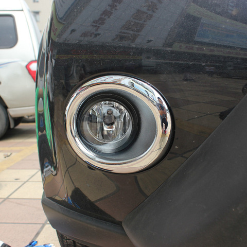 For Nissan X-Trail T31 XTrail 2012 2013 car accessories Front Chrome Fog Light Trim Rim Lamp Cover ABS Chrome Car-styling ► Photo 1/4
