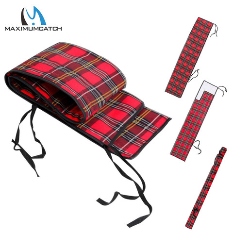Maximumcatch Fly Fishing Rod Bag Classic Printed Thicken Cotton Cloth Fishing Rod Sock for 9ft 4pcs Rod ► Photo 1/6