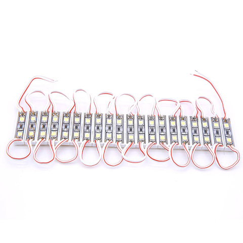 20PCS Small Size LED Module Light 2835 SMD 2 LED DC12V Waterproof IP65 Advertising Sign Backlight Storefront Modules Strip Lamps ► Photo 1/1