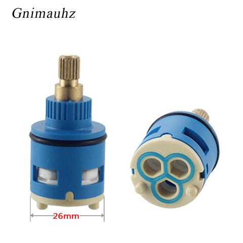 26MM Shower Faucet Spool Third Gear Ceramic Spool,Shower Mixer Faucet 3 position switching Tap valve Three-Hole Diversion Spool ► Photo 1/6