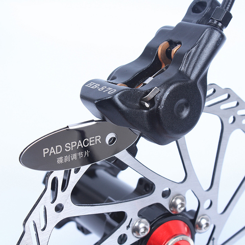 MTB Bicycle Pads Mounting Assistant Brake Pads Rotor Adjusting Alignment Tools  Disc Brake Pads Spacer Bike Repair Tool 3.7g ► Photo 1/6