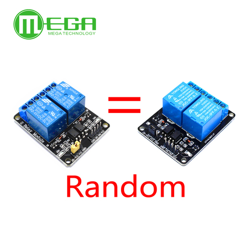 2-channel New 2 channel relay module relay expansion board 5V low level triggered 2-way relay module ► Photo 1/4