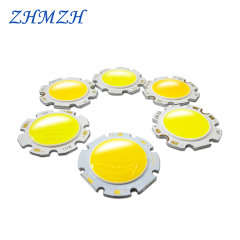 5pcs/lot 3W 5W 7W 9W 10W COB LED Chip Surface Light Source For 20-28MM Downlight & Panel lights Special COB Lamp LED SMD Chips ► Photo 1/6