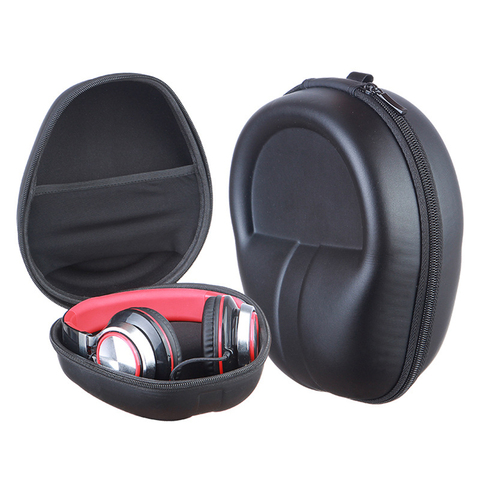 New EVA Storage Bag Carrying Case for Beats EP Sony MDRV6 Sennheiser HD 380 PRO Philips Beats and more Over-ear Headphone Black ► Photo 1/6