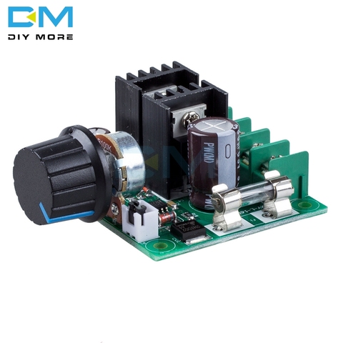 DC 12V-40V 10A PWM DC Motor Speed Control Switch Controller Module Volt Regulator Dimmer 3KHz Frequency Plastic and Metal DIY ► Photo 1/6