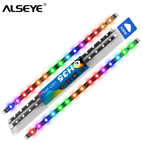 ALSEYE RGB Strips 35cm ARGB 60cm Cable compatible with Ausu Gigabyte Mis Motherboard RGB Control 5v 3pin ► Photo 1/6