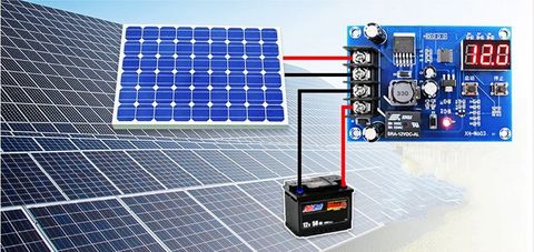 12v 24v Solar Charge Controller Storage Lithium Lead Battery Charging Protection Board Control Switch ► Photo 1/6