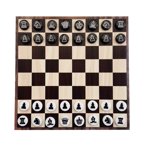 Exquisite Magnetic EVA Solid Plastic Chess Set Portable Iron Floppy Disk children's Gift Puzzle Sticking To The Wall Board Games ► Photo 1/6
