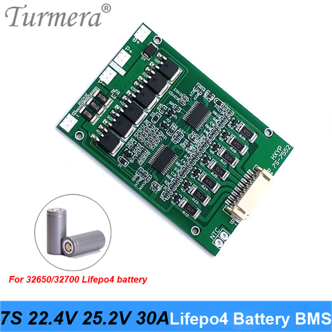 1S 2S 4S 7S 3.2V 12.8V 32700 Lifepo4 BMS lithium iron Battery Protection Board for 32650 32700 lifepo4 Battery Standard/Balanced ► Photo 1/6