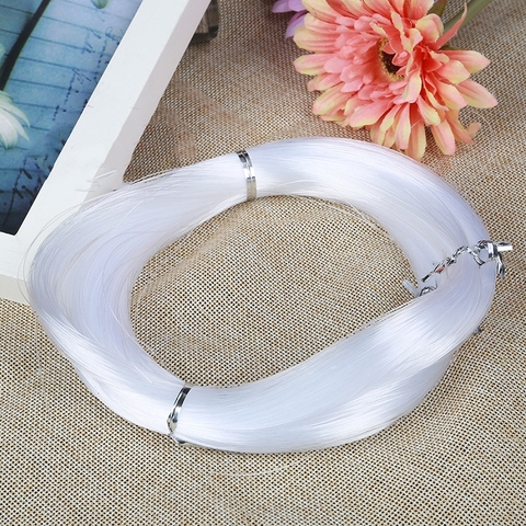 1roll Transparent Non-stretched Fish Line 0.4/0.5/0.6/0.7/0.8/0.9/1mm Beaded Bracelet Clear Cords DIY Jewelry Making Accessories ► Photo 1/6