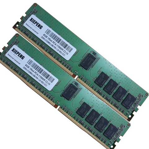 Memory 32GB PC4-17000 DDR4 2133MHz Reg ECC 16GB ECC Registered 8GB 288pin RAM for Dell PowerEdge M630 FC630 R430 Server ► Photo 1/1