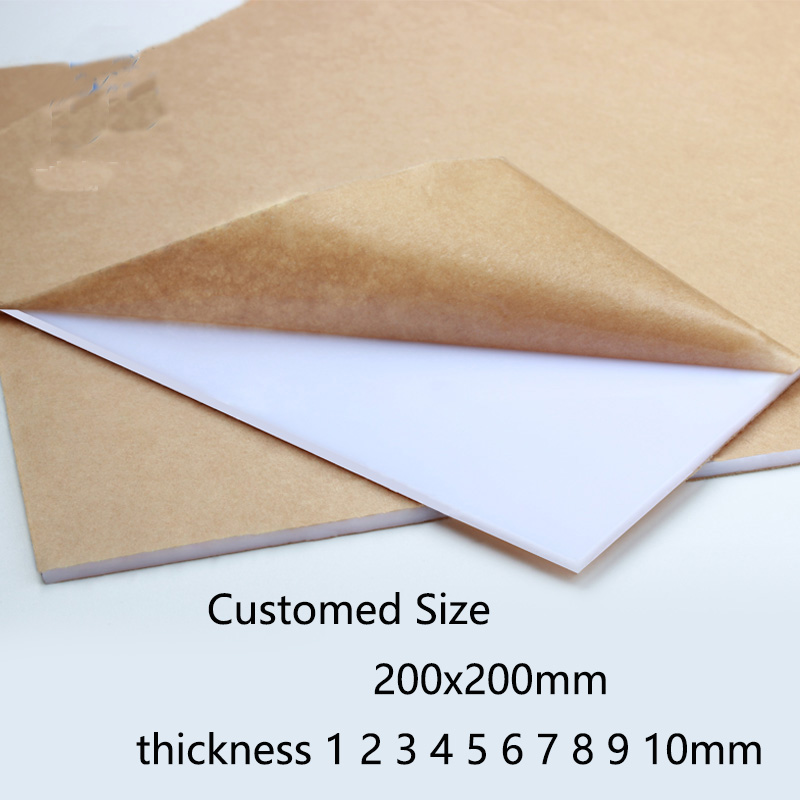 Clear Acrylic Plexiglass Plastic Sheet 200x200mm 200x300mm 2/3/4/5/8mm Thick 