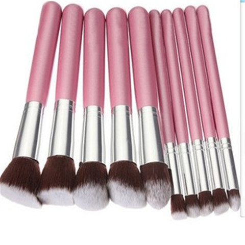 10pcs/set Professional Makeup Brushes Set,Kit De Pinceis Make Up Brush Maleta De Maquiagen For Women Girl Lady ► Photo 1/6