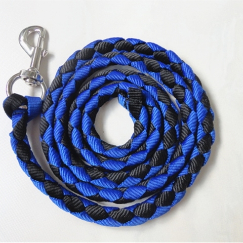 2 Meters Rope , PP Webbing Horse Lead Rope   With Metal  Snap  , Pet Traction Rope Colors Rope ► Photo 1/4