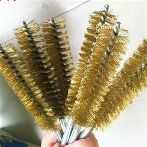 2pcs 20mm 25mm 30mm 35mm Brush Dia Brass Wire Pipe Tube Cleaning Chimney Brushs ► Photo 1/3