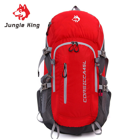 Jungle King 2017 Outdoor bicycle bag waterproof tear resistant nylon backpack camping Hiking professional mountaineering bag 45L ► Photo 1/6